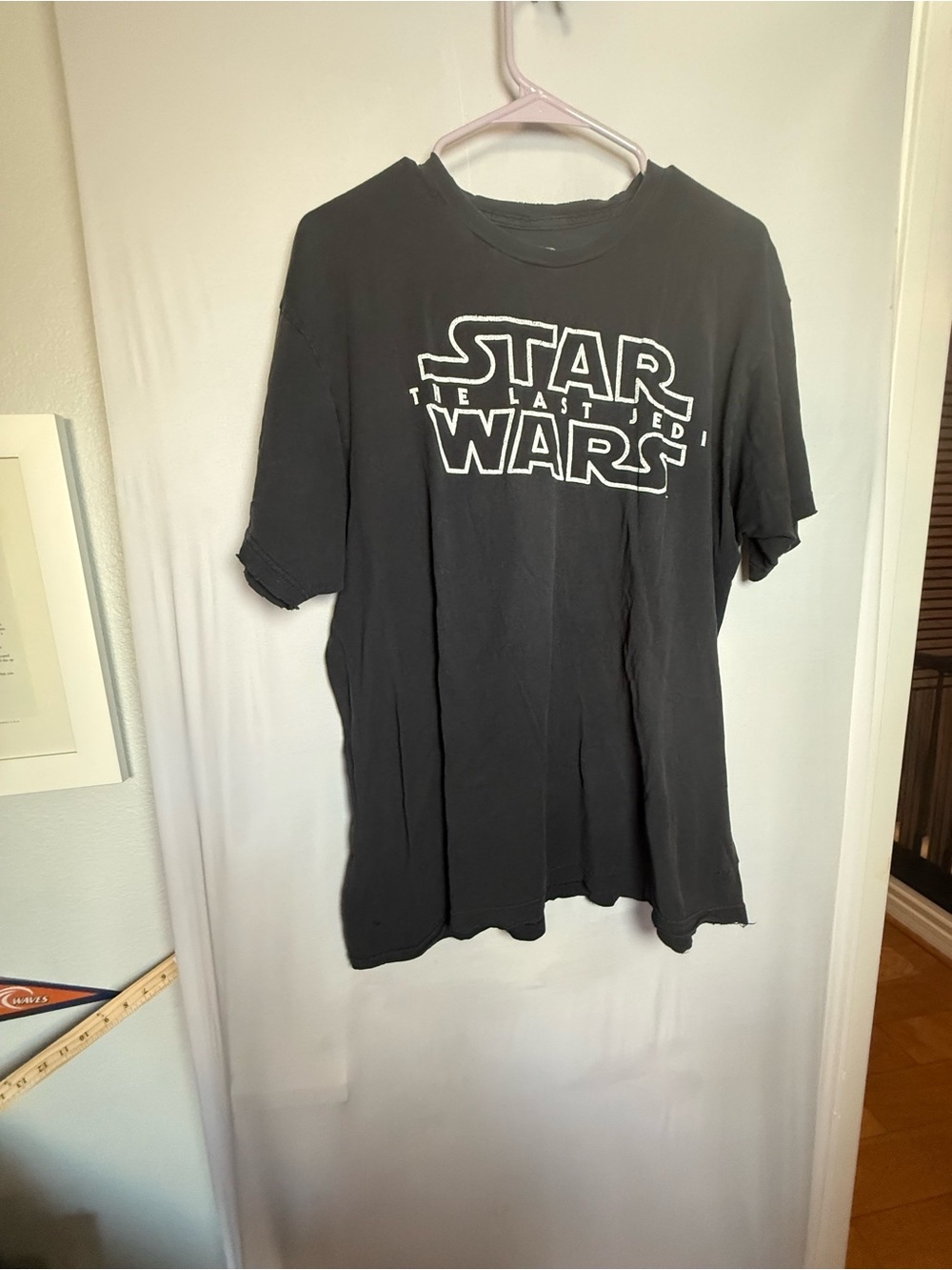 Star Wars Black 'The Last Jedi' Logo Short Sleeve Tee - Men